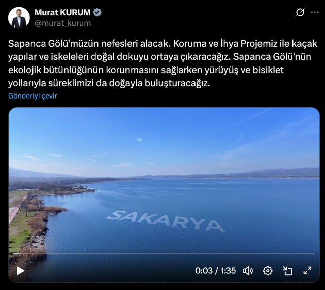 Sapanca Gölü kaçak yapılardan arındırılacak - Resim: 1