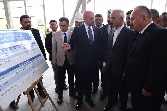 Kapadokya Havalimanı'nın yolcu kapasitesi 2 milyona çıkacak! Bakan Uraloğlu inşaatı inceledi - Resim: 0