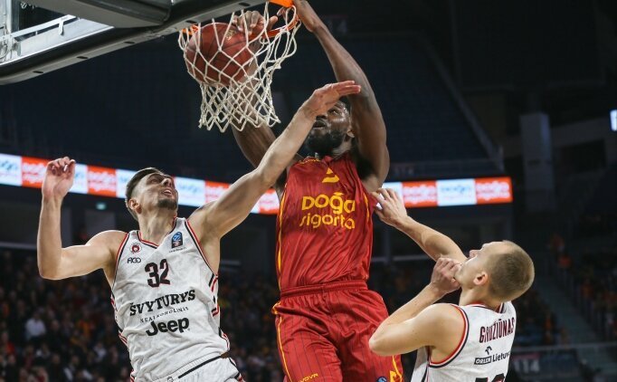 Galatasaray Doğa Sigorta, Rytas Vilnius’a kaybetti