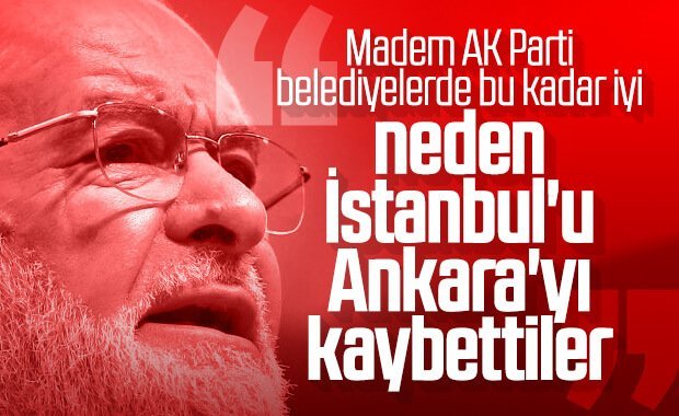 Karamollaoğlu, AK Parti belediyeciliğini eleştirdi