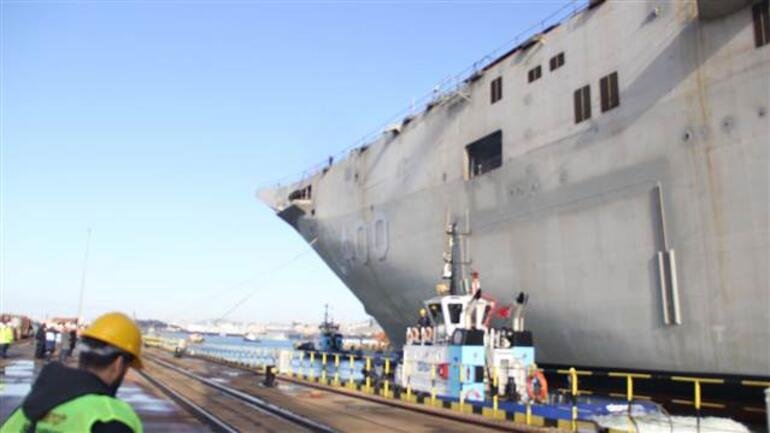 TCG Anadoluda heyecanlandıran gelişme Test hazırlıkları başladı