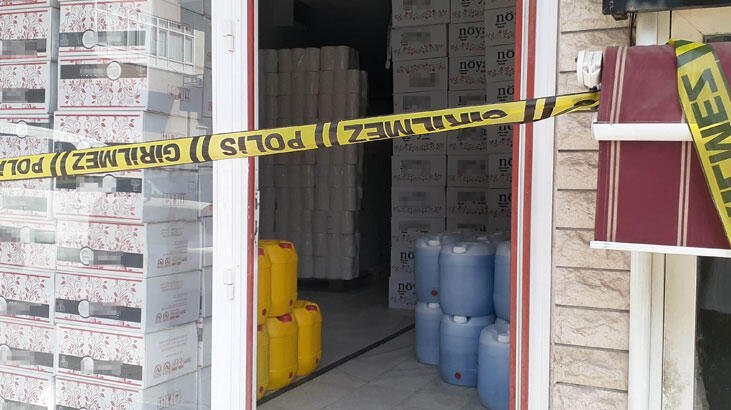 Keçiören’de 3 ton sahte dezenfektan ele geçirildi!