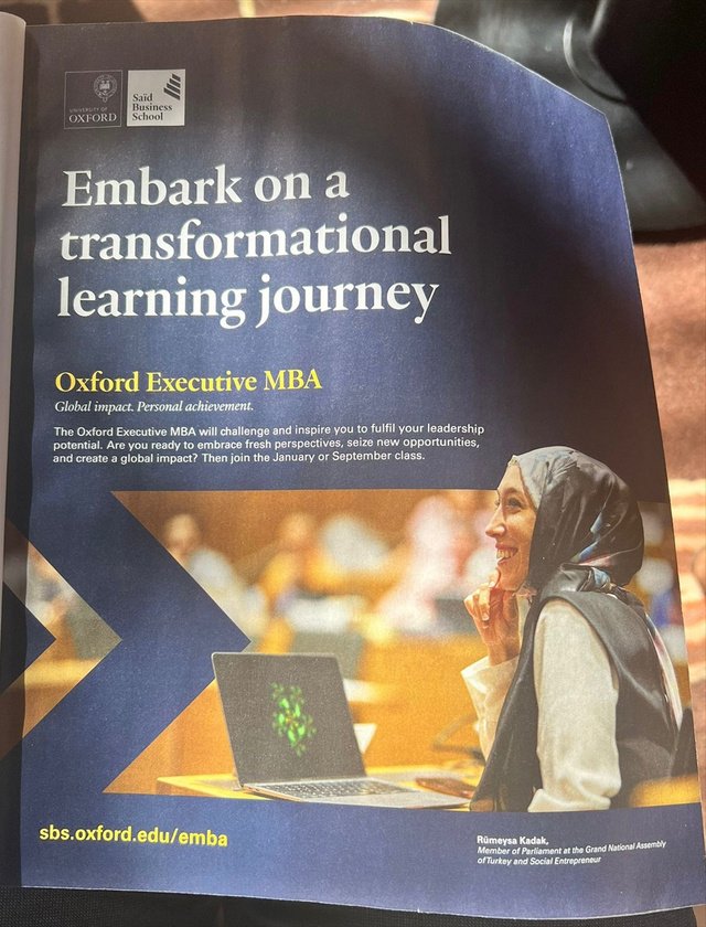 AK Parti İstanbul Milletvekili Rümeysa Kadak, Oxford'un yeni reklam yüzü oldu - Resim: 0